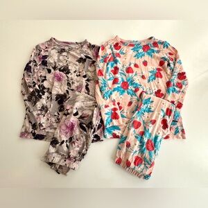 🍓 Girls Posh Peanut pajama set bundle size 4t